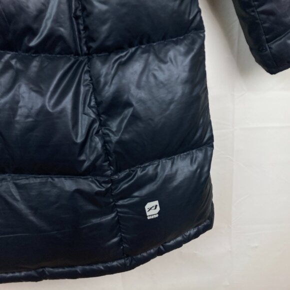 Orage Womens Sz L Down Fill Longer Length Hooded Quilted Puffer Winter Jacket - Picture 9 of 9